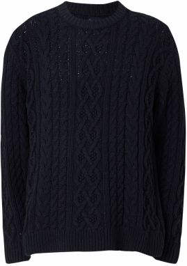 Abercrombie & Fitch Sveter  námornícka modrá