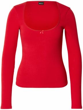 Gina Tricot Tričko  červená