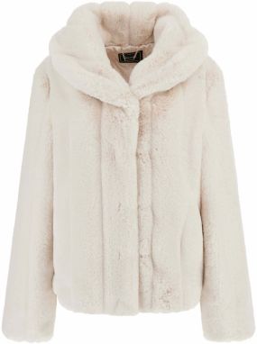 GUESS Zimná bunda 'NEW SOPHY'  sivobéžová