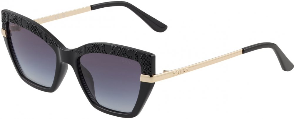 GUESS Slnečné okuliare  čierna