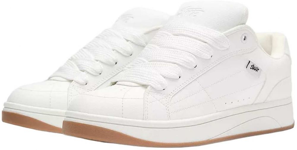 Pull&Bear Nízke tenisky  biela