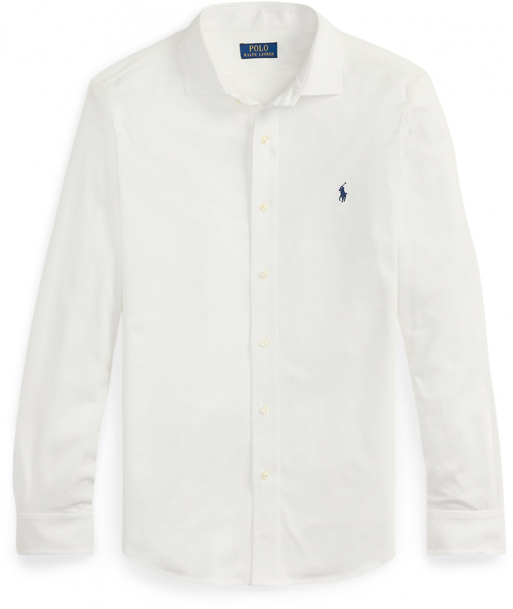 Polo Ralph Lauren Košeľa  tmavomodrá / biela