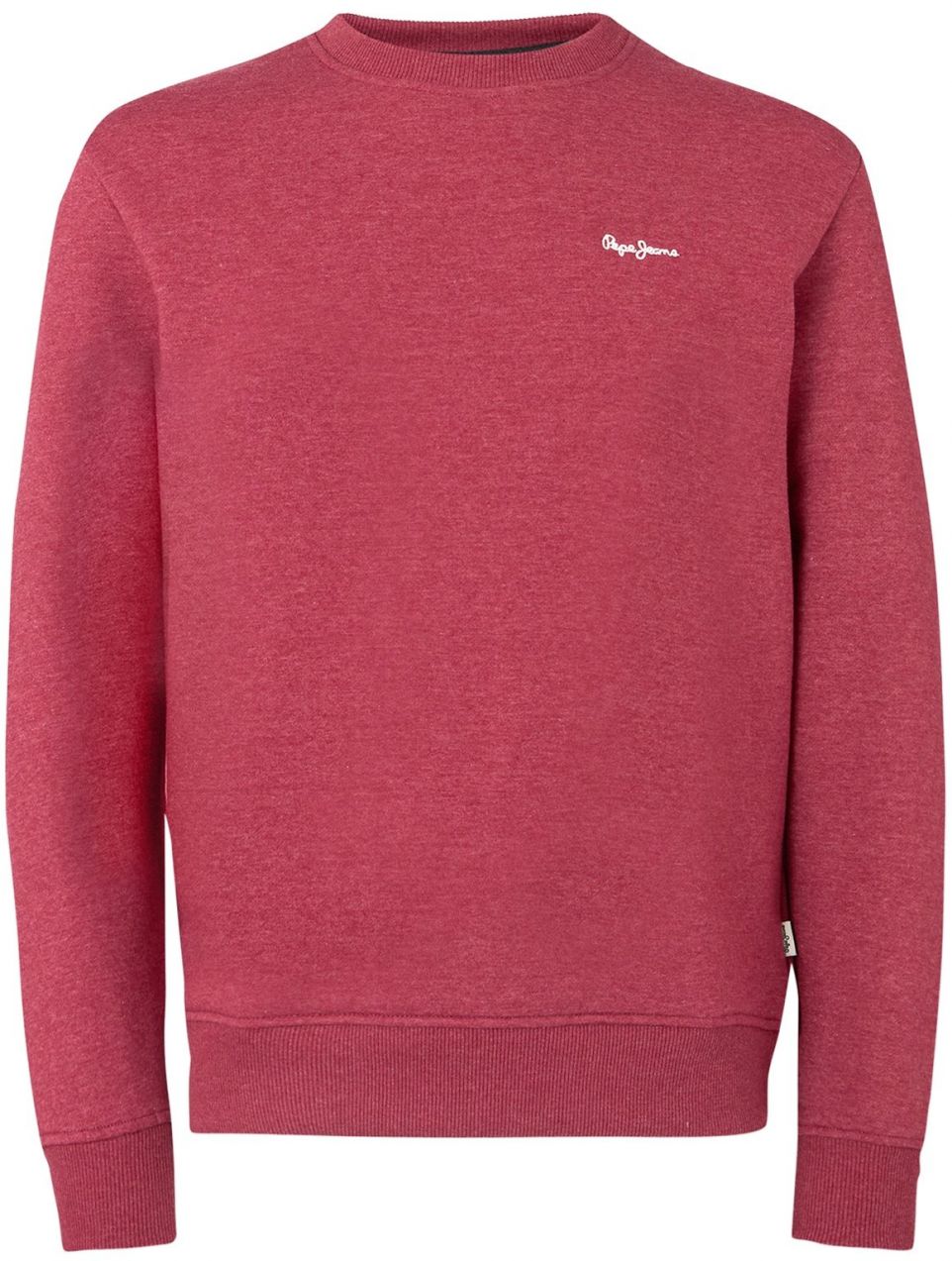 Pepe Jeans Mikina 'GRIFFIN'  červená / biela