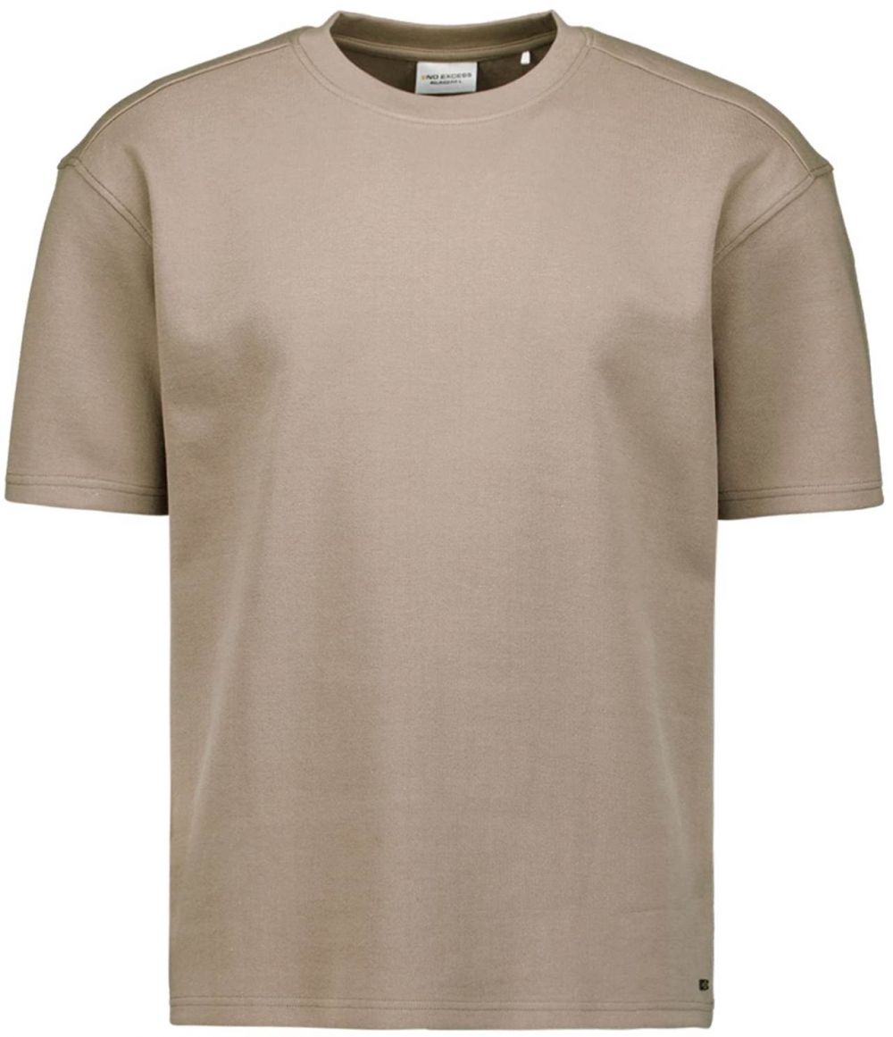 No Excess Tričko  tmavobéžová