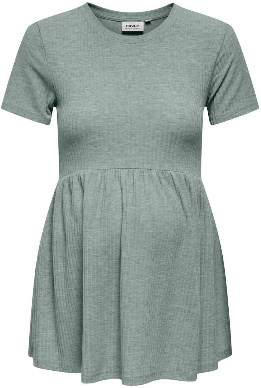 Only Maternity Tričko 'OLMMALAYA'  pastelovo zelená