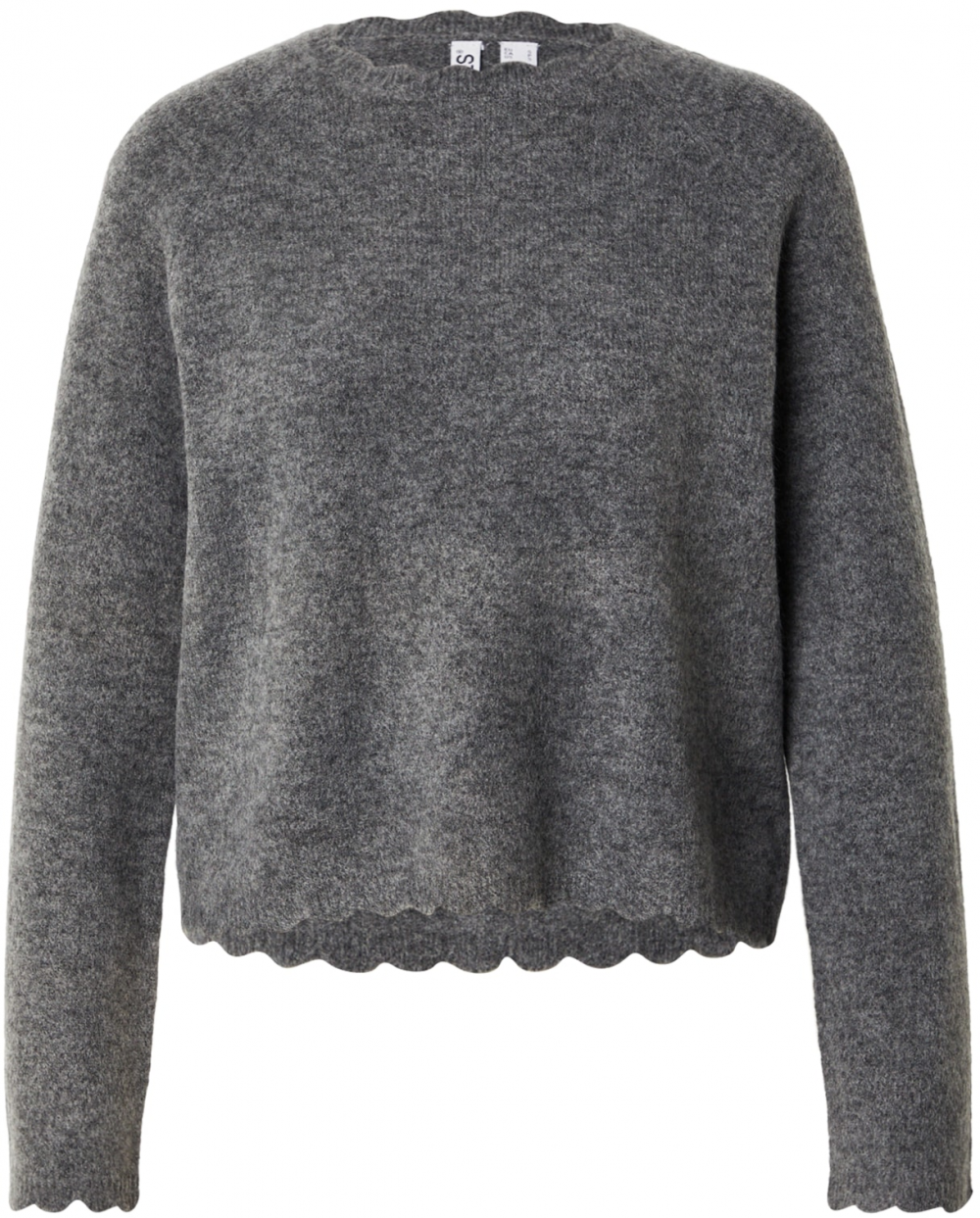 PIECES Sveter 'PCRATH'  tmavosivá