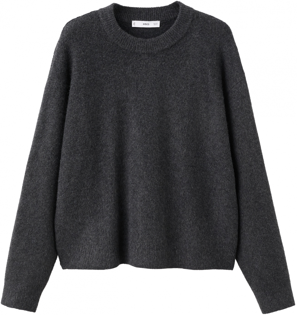 MANGO Sveter 'MARIANO'  tmavosivá