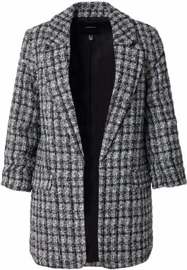 VERO MODA Blejzer  čierna / biela