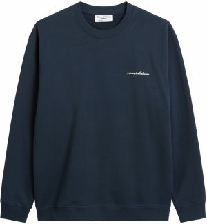 Marc O'Polo DENIM Mikina  tmavomodrá / biela