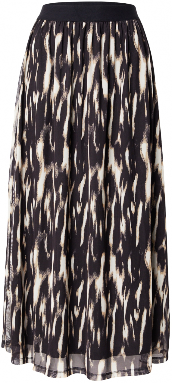 VILA Sukňa 'VIVOLETTIS DIA'  béžová / hnedá / čierna