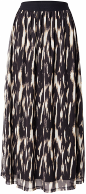 VILA Sukňa 'VIVOLETTIS DIA'  béžová / hnedá / čierna