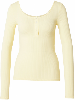 PIECES Tričko 'PCKITTE'  svetložltá