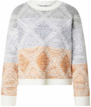 OBJECT Sveter 'OBJKISTA'  námornícka modrá / oranžová / biela