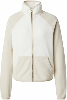 ONLY PLAY Funkčná flisová bunda 'ONPJULIE'  tmelová / biela