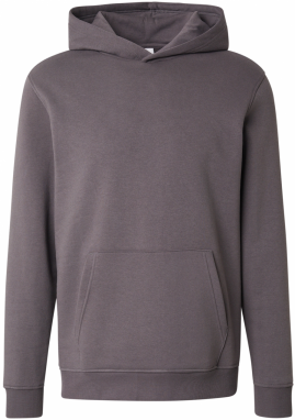 Only & Sons Mikina 'ONSSTORMTROOPER'  tmavohnedá / sivá / biela