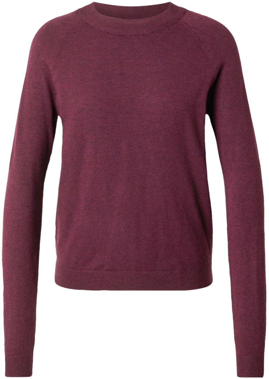 VERO MODA Sveter 'VMHAPPINESS'  vínovo červená