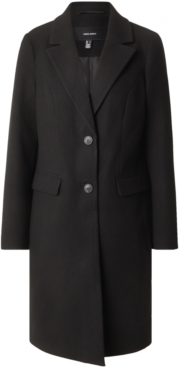 VERO MODA Prechodný kabát 'VMVINCEBERLIN'  čierna
