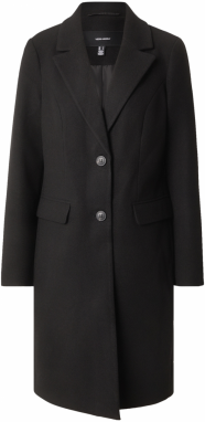 VERO MODA Prechodný kabát 'VMVINCEBERLIN'  čierna