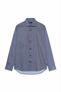 Matinique Košeľa 'MAtrostol'  tmavomodrá / opálová