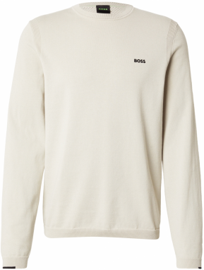 BOSS Sveter 'Ever-X'  béžová