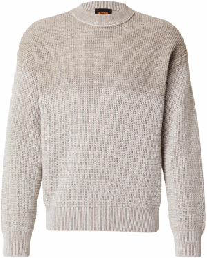 BOSS Sveter 'Kartney'  sivá / tmavošedá