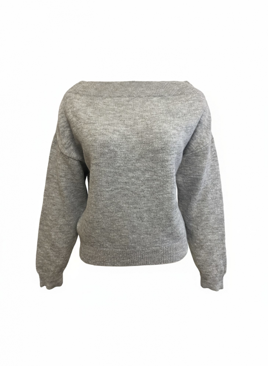 studioselect Sveter 'Rosanna'  sivá melírovaná
