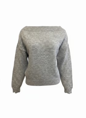 studioselect Sveter 'Rosanna'  sivá melírovaná