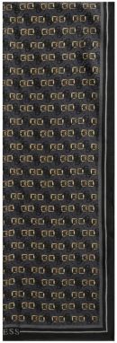 GUESS Šál 'KARNILLA'  svetložltá / tmavosivá / čierna