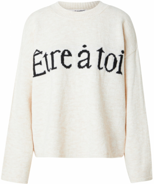 studioselect Sveter 'Suki'  krémová / čierna