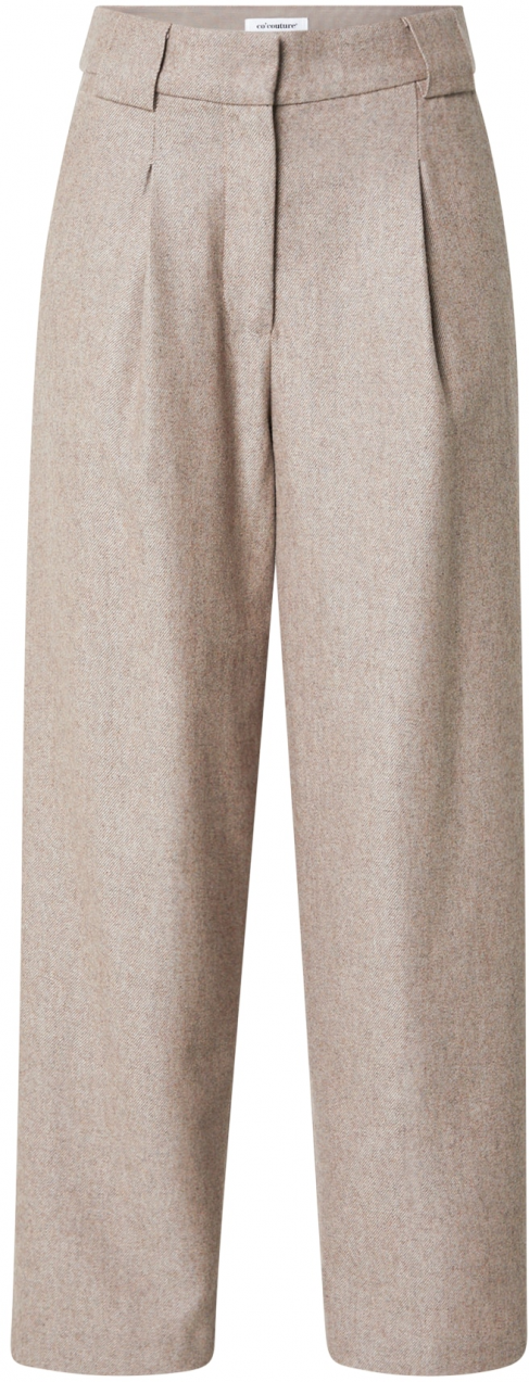 co'couture Plisované nohavice  béžová