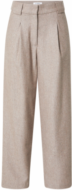 co'couture Plisované nohavice  béžová