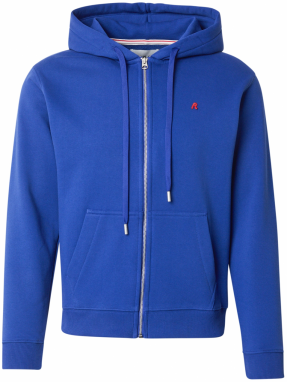 REPLAY Tepláková bunda  modrá