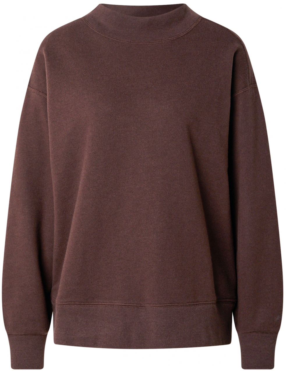 Abercrombie & Fitch Mikina  tmavohnedá