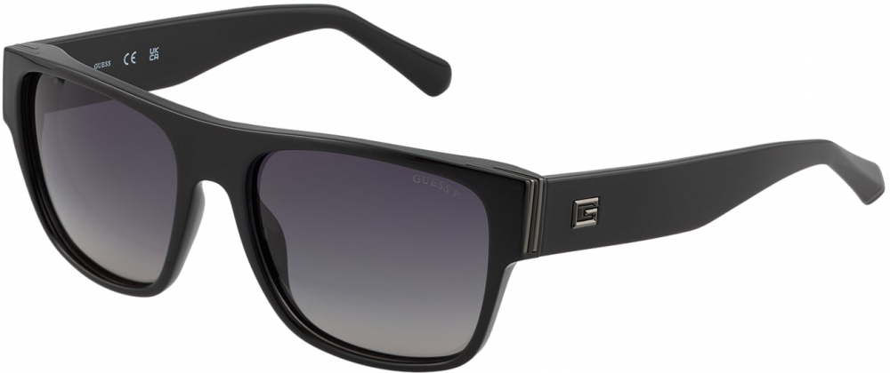 GUESS Slnečné okuliare  čierna