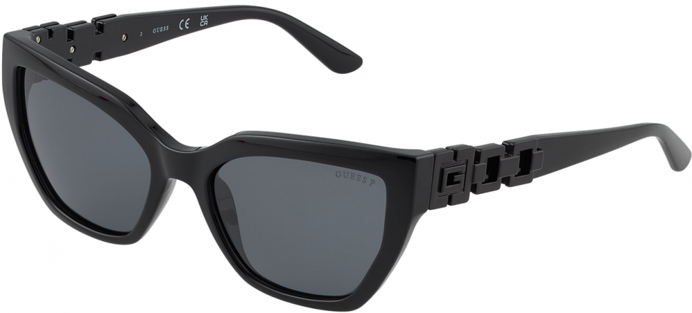 GUESS Slnečné okuliare  čierna