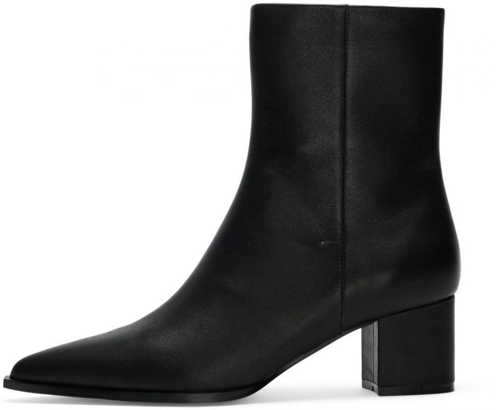 SELECTED Členkové čižmy 'SLFStine'  čierna