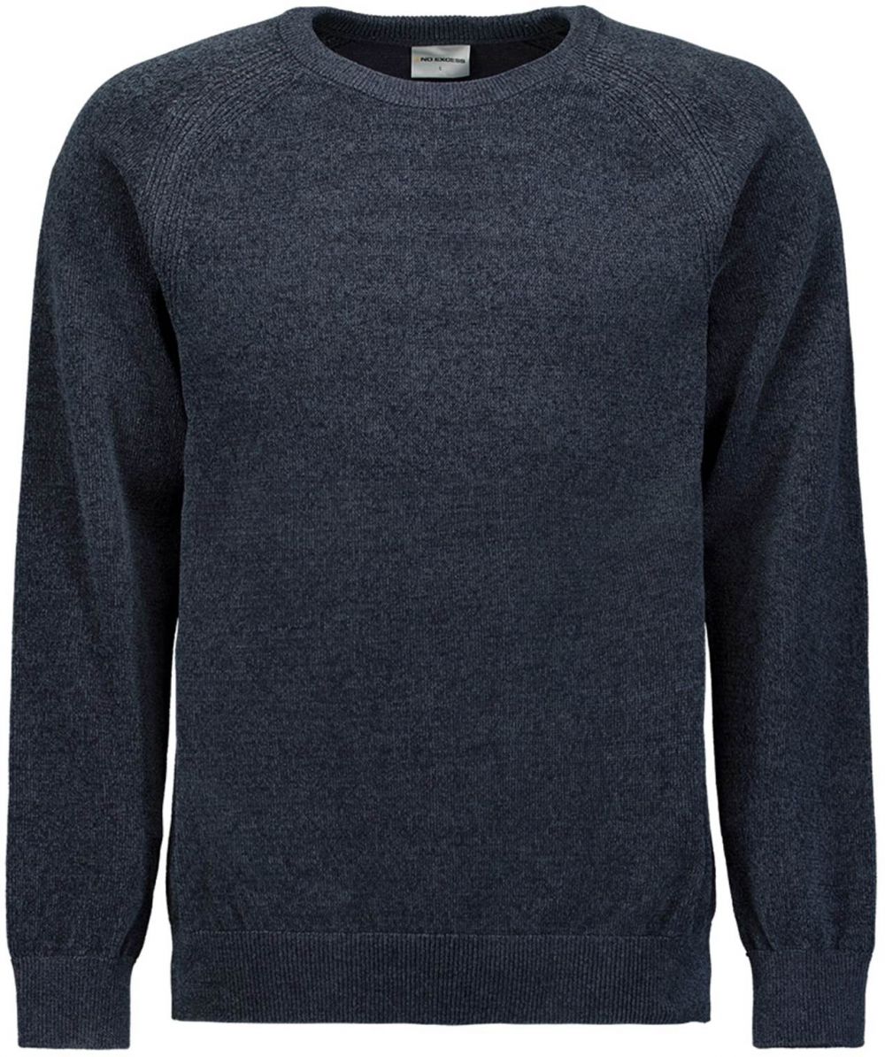 No Excess Sveter  tmavosivá