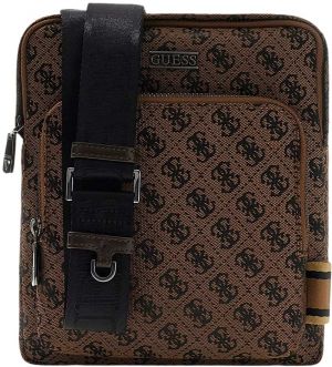 GUESS Taška cez rameno 'BOSTON'  hnedá / tmavohnedá