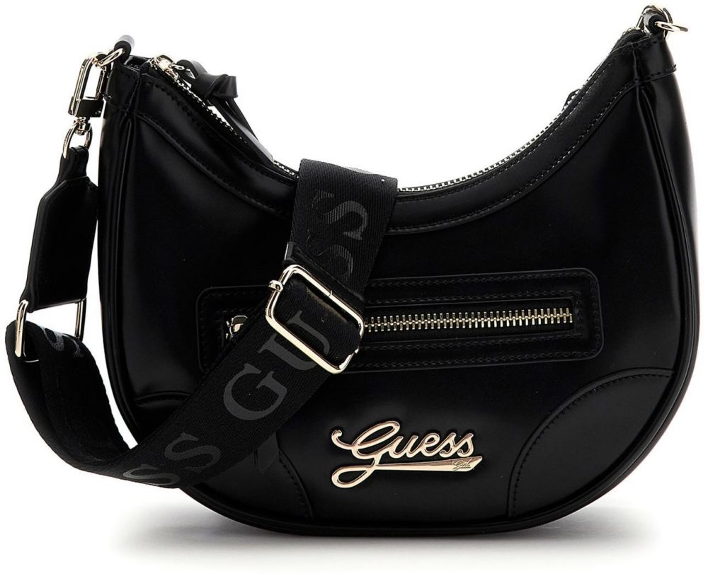 GUESS Taška cez rameno  čierna