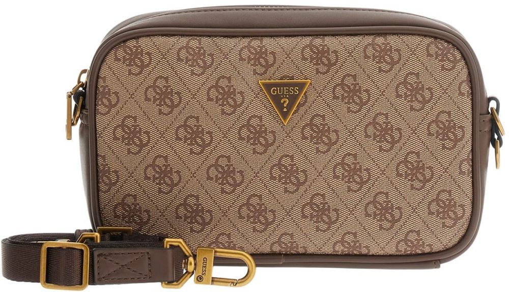 GUESS Taška cez rameno 'MILANO'  piesková / hnedá