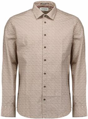 No Excess Košeľa  pastelovo zelená / karmínovo červená / biela