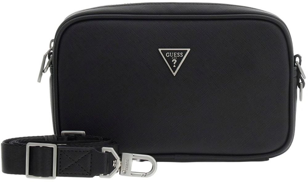 GUESS Taška cez rameno 'MILANO'  čierna