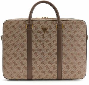 GUESS Aktovka 'Milano'  čokoládová / kapučíno