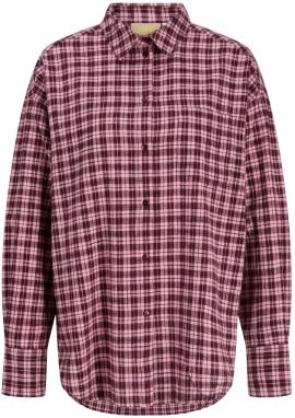 JJXX Blúzka 'JXJamie'  ružová / vínovo červená