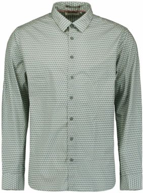 No Excess Košeľa  vodová / sivá / biela