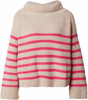 miss goodlife Sveter  piesková / ružová