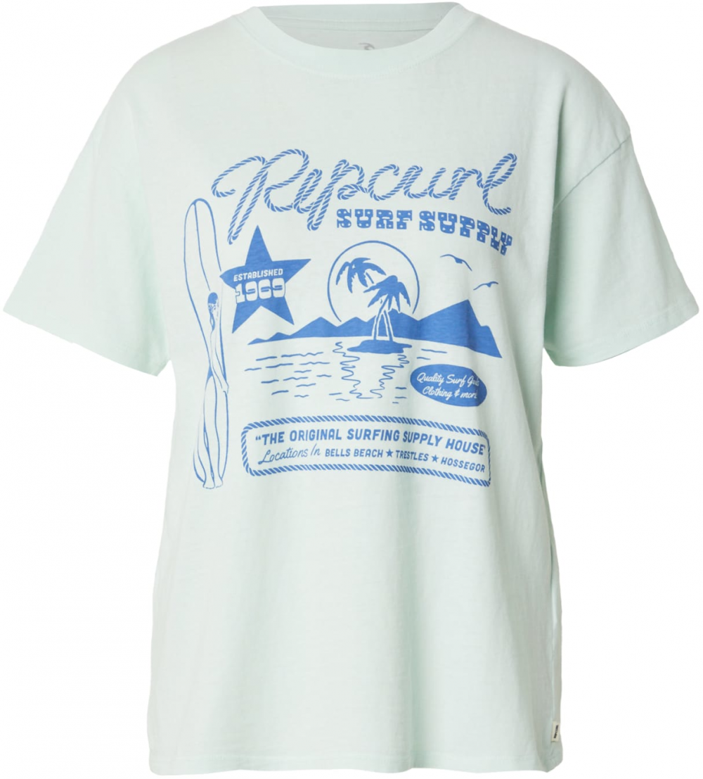RIP CURL Funkčné tričko 'SURF SUPPLY'  biela