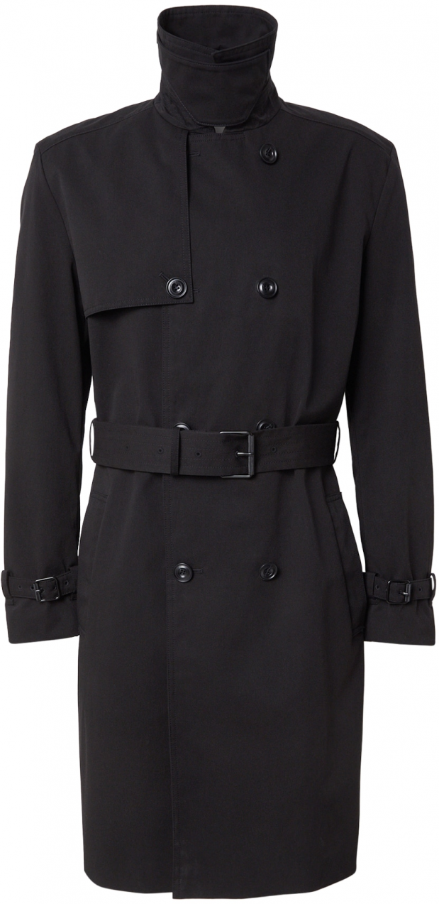 HUGO Prechodný kabát 'Maluks'  čierna