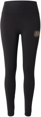 EA7 Emporio Armani Legíny  béžová / čierna