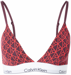 Calvin Klein Underwear Podprsenka  farba lesného ovocia / svetločervená / biela